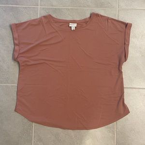 Ava & Viv Pink Top, Size 1X